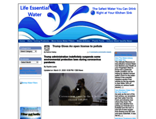 indianawaterfilters.org screenshot