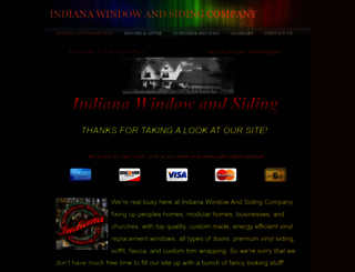 indianawindowandsiding.com screenshot