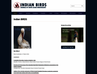 indianbirds.in screenshot