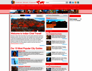 indianchieftravel.com screenshot
