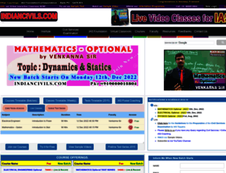 indiancivils.com screenshot