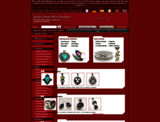 indianclassicsilverjewellery.com screenshot