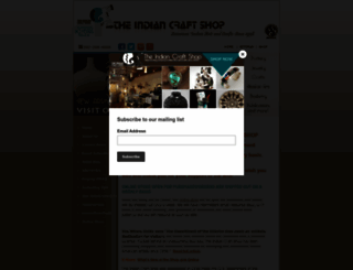 indiancraftshop.com screenshot