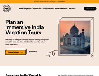 indiandestinationexperts.com screenshot