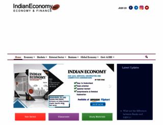 indianeconomy.net screenshot