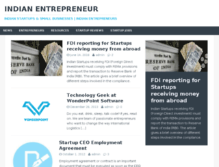indianentrepreneur.com screenshot