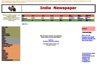 indianewspaper.com screenshot