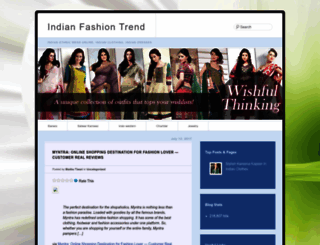 indianfashiontrend.wordpress.com screenshot