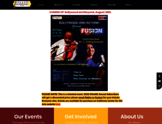 indianfineartsacademy.org screenshot