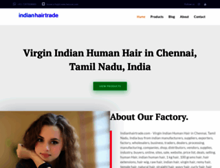 indianhairtrade.com screenshot