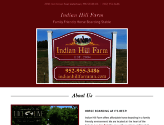 indianhillfarmmn.com screenshot