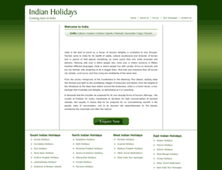 indianholidays.org screenshot