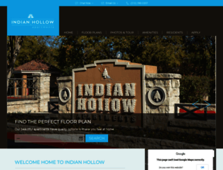indianhollow.com screenshot