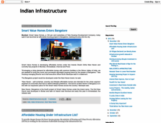 indianinfrastructures.blogspot.in screenshot