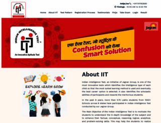 indianintelligencetest.com screenshot
