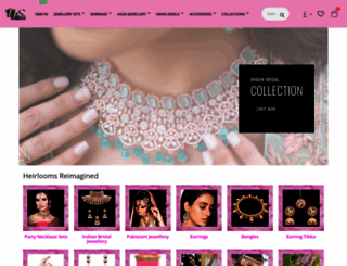 indianjewellerystore.co.uk screenshot