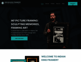 indiankingframery.com screenshot