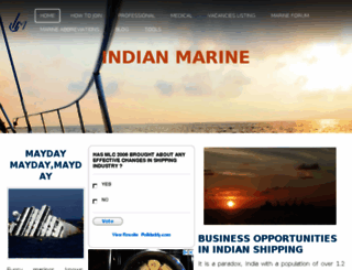indianmarine.com screenshot