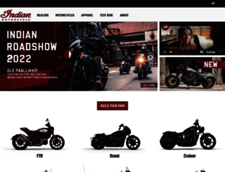 indianmotorcycle.fi screenshot