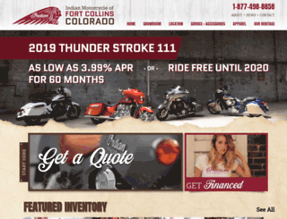 indianmotorcycleoffortcollins.com screenshot