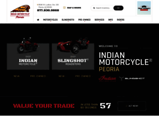 indianmotorcyclepeoria.com screenshot
