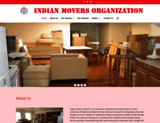 indianmoversorganization.org screenshot