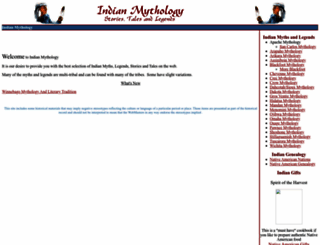 indianmythology.org screenshot