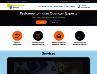 indianopencartdevelopers.com screenshot