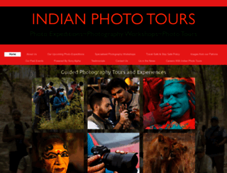 indianphototours.com screenshot