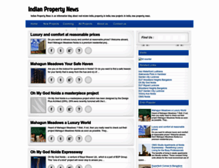 indianproperty-news.blogspot.com screenshot