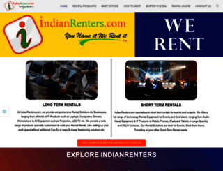 indianrenters.com screenshot