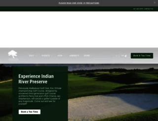 indianriverpreservegolfclub.com screenshot