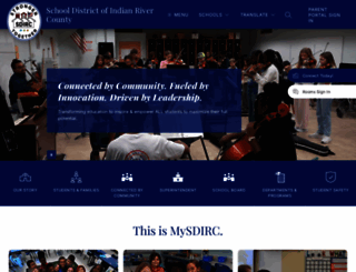 indianriverschools.org screenshot