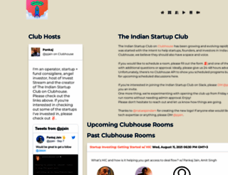 indianstartup.club screenshot