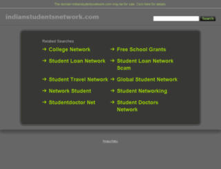 indianstudentsnetwork.com screenshot