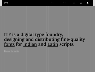 indiantypefoundry.com screenshot