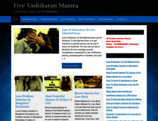 indianvashikaran.com screenshot