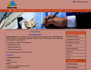 indianvisauk.org.in screenshot