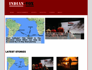 indianvox.com screenshot