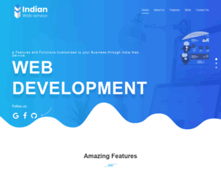 indianwebservice.com screenshot