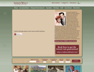 indianwellsresort.com screenshot