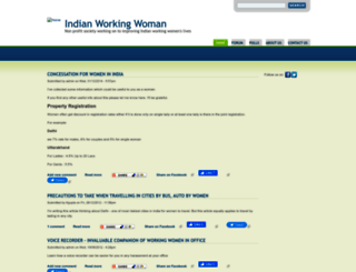 indianworkingwoman.org screenshot