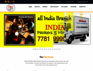indiapackerandmover.com screenshot