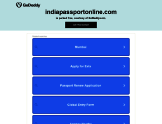 indiapassportonline.com screenshot