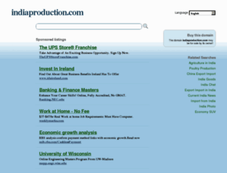 indiaproduction.com screenshot