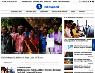 indiaspend.org screenshot