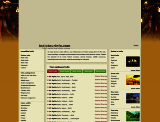 indiatourinfo.com screenshot