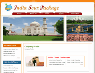 indiatourpackage.co.uk screenshot