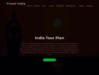 indiatourplan.com screenshot