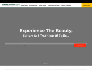 indiatoursonline.com screenshot